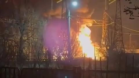 🔥💥 Ukraine Russia War | Fire at Vladimirskaya 750 kV Substation | RCF