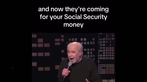 George Carlin: NOBODY SEEMS TO NOTICE AND NOBODY SEEMS TO CARE