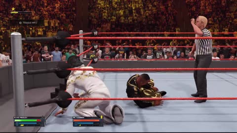 WWE 2K24 - 4 - Celebrity Musician Gauntlet Match - HDR