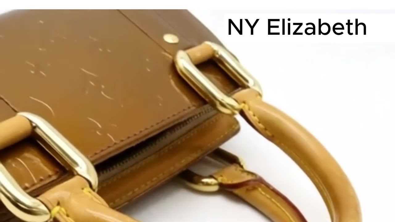 Louis Vuitton Brown Vernis Mini Forsyth Hand Bag