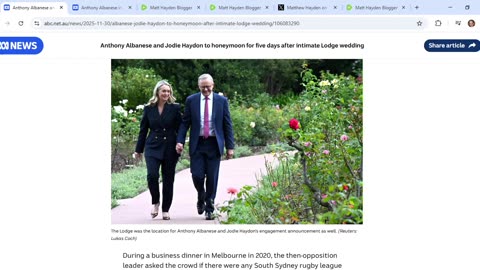 ABC puts Skinners in the game and crashes Albo and Jodie's Oz wedding with more creepy coding