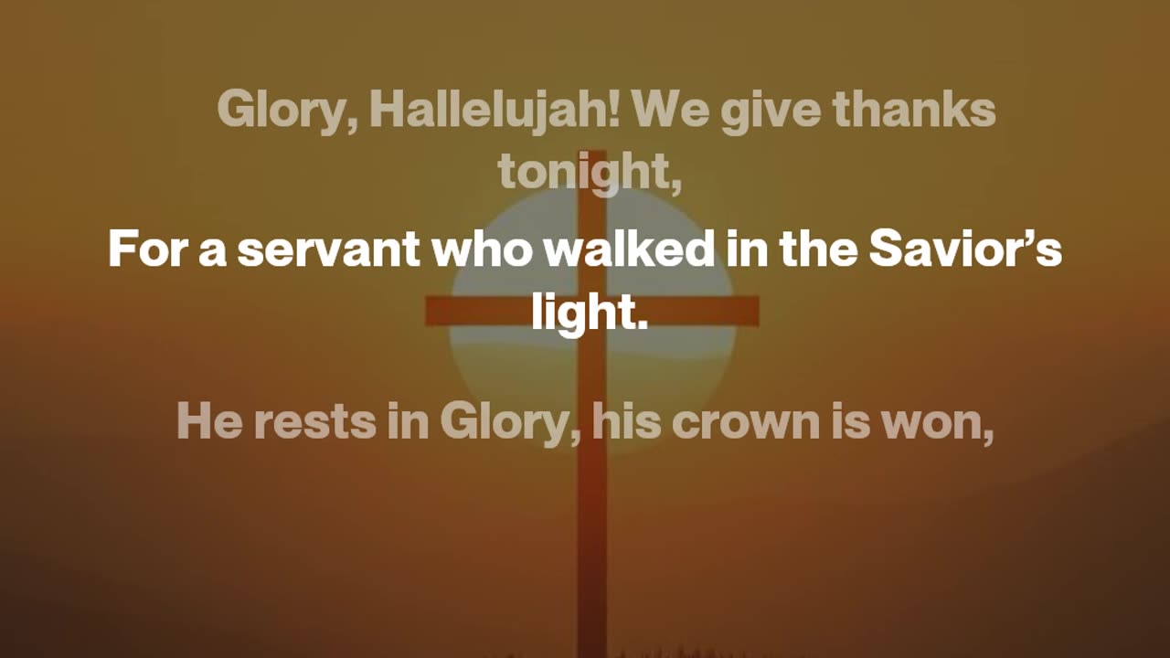 He Rests in Glory 1