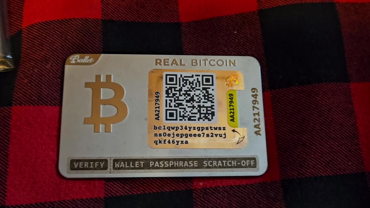 Ballet Collector BTC wallets! Saintjerome shows Gift Cards celebrating First Crypto Summit.3-29-25