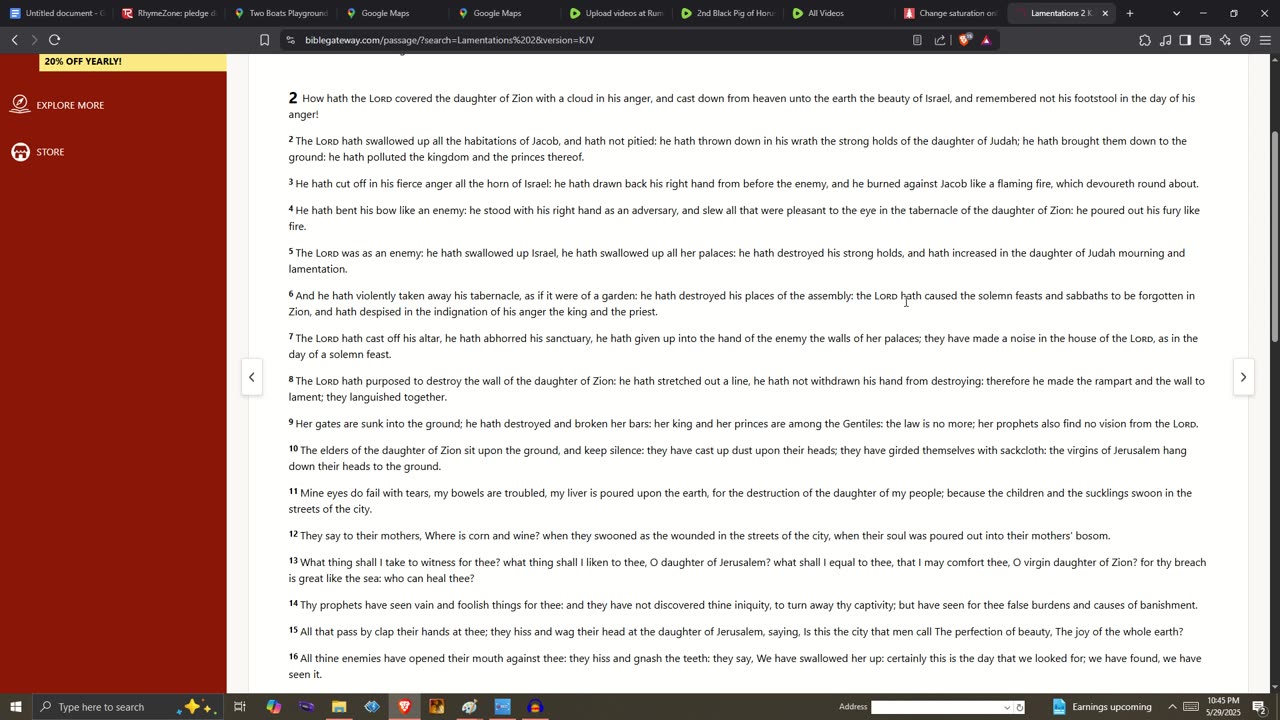 Lamentations 1-3