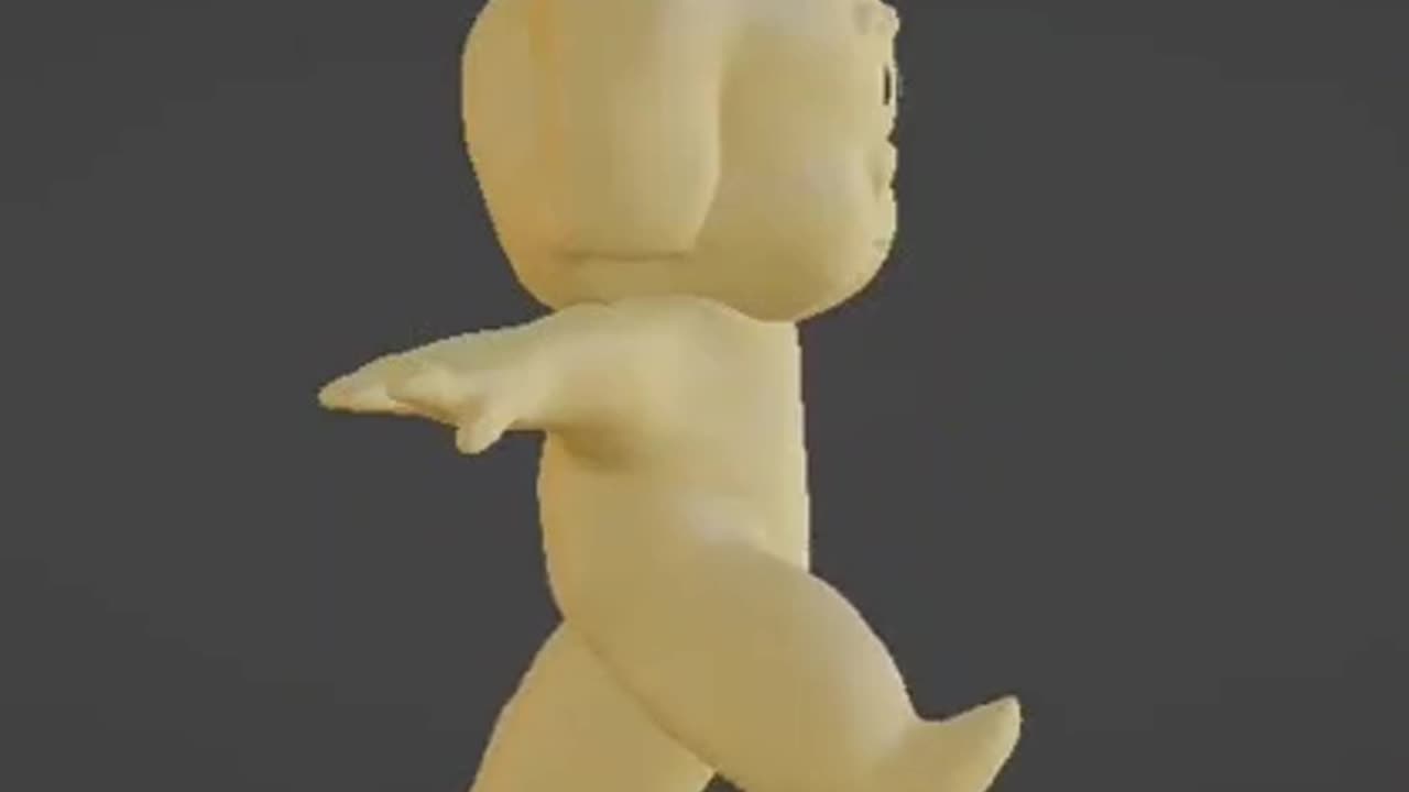Lacy's 2023 walking animation test