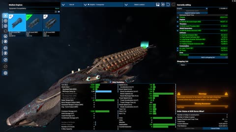 X4 Foundations : 23 mistakes were made, modified the Dart, bought blueprints, built freighters