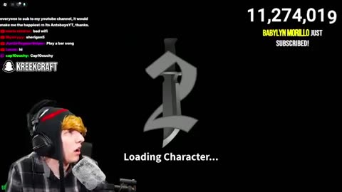 8 year old says the n word on KreekCraft's stream...