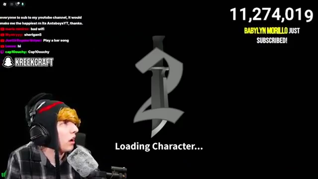 8 year old says the n word on KreekCraft's stream...