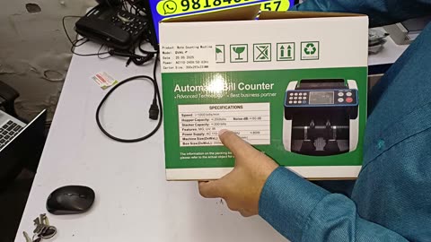 Get Cash Counting Machine in Assam with Fake Note Detector!