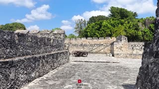 Fort of San Felipe - Bacalar - Quintana Roo - 4K - Walk tour