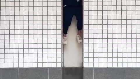 Others doing parkour