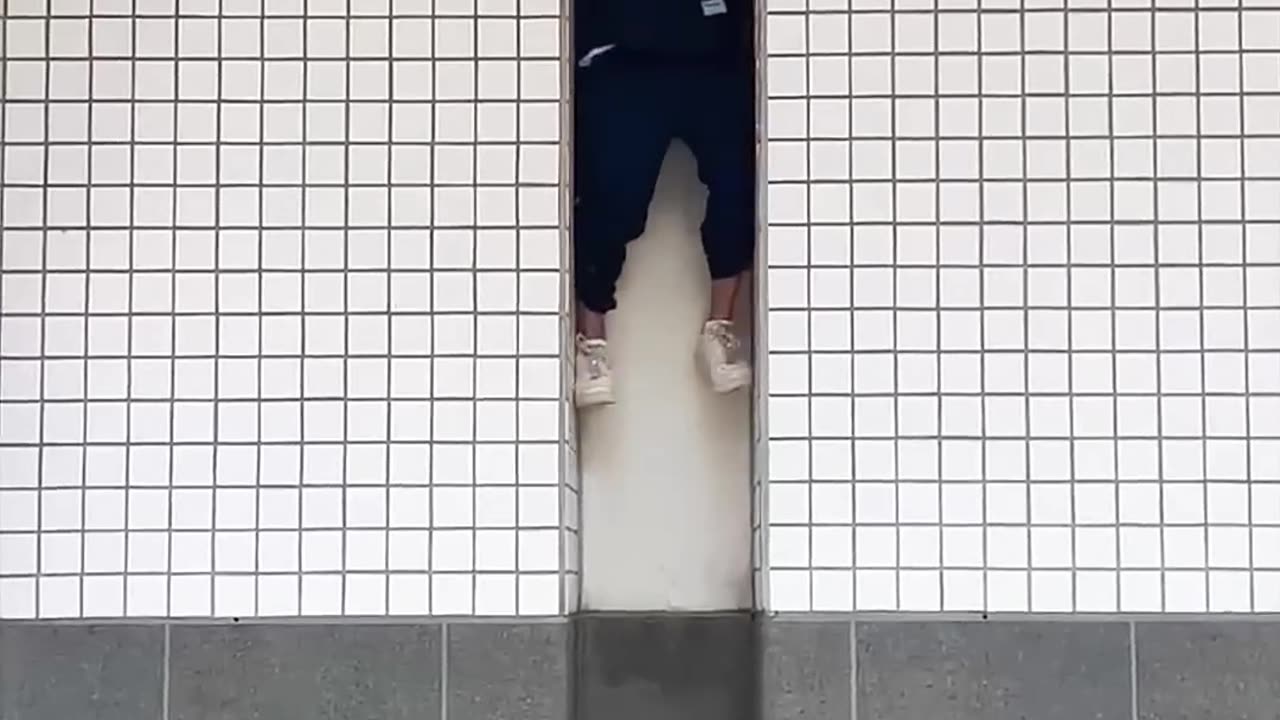 Others doing parkour
