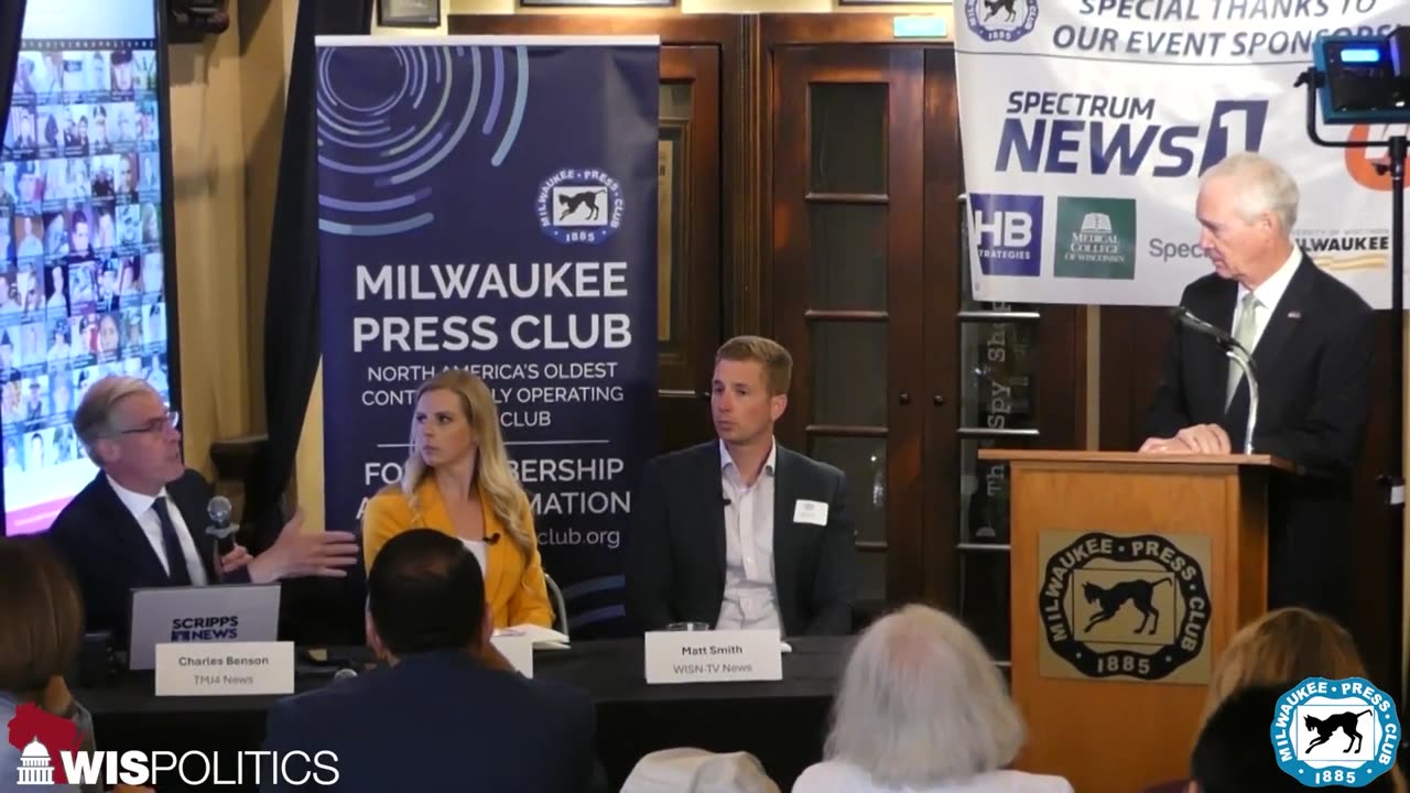 Senator Ron Johnson in the Newsmaker Luncheon 5.28.25