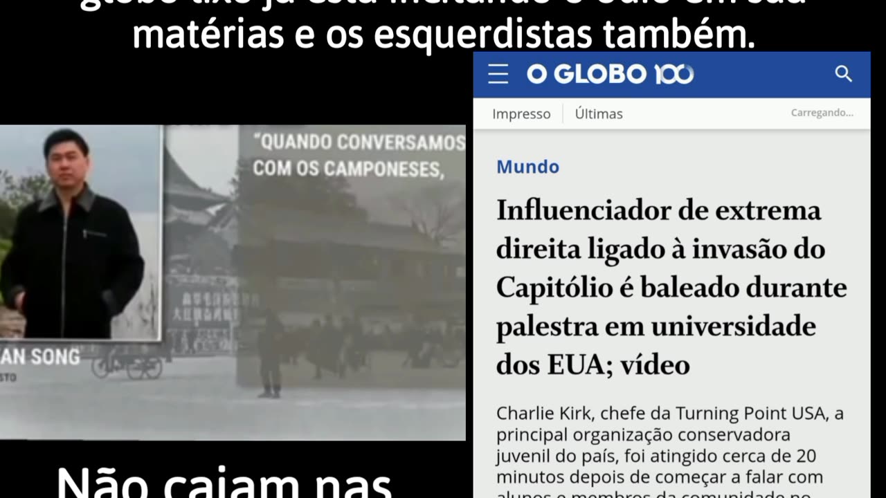 Tudo isso é para gerar o ódio, eles têm os professores deles a "China" precisam gerar o ódio para embasar suas narrativas para o mundo.