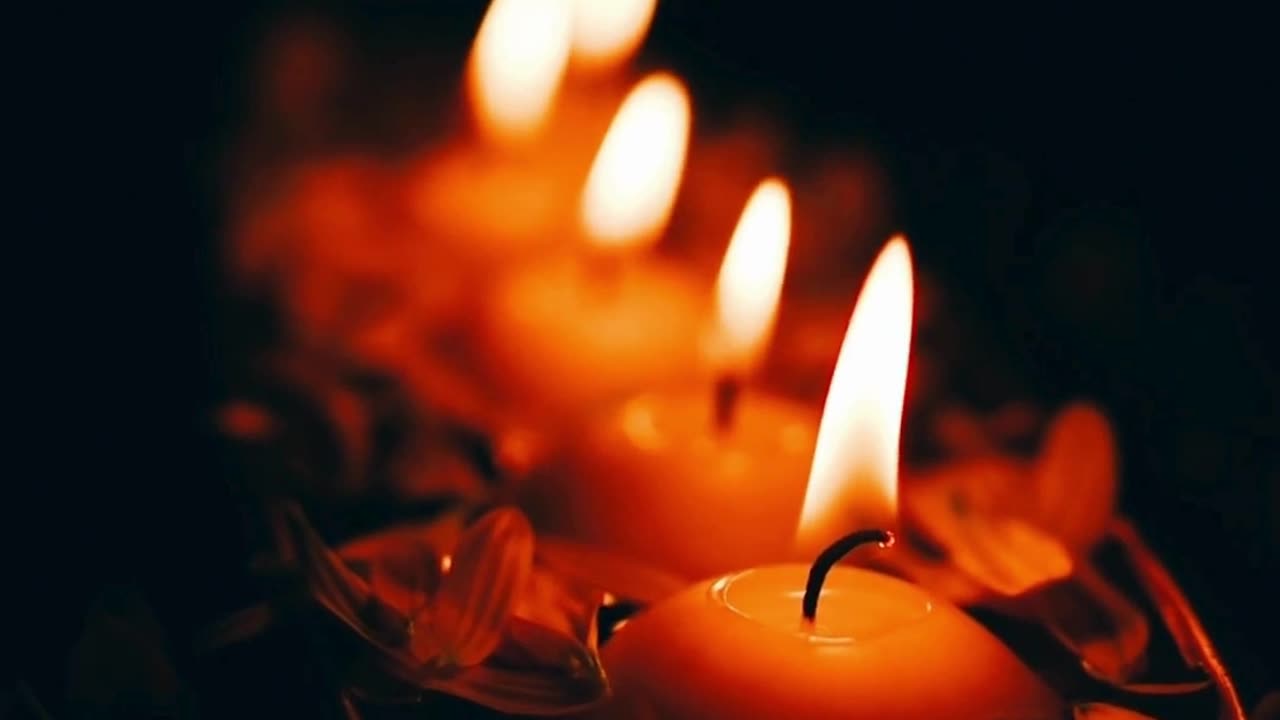 🔥 Candlelight & Nature Sounds | Relax, Unwind & Breathe Deeply 🌿