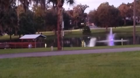 Beautiful evening at Lake Lillian