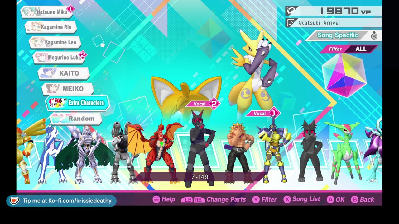Project Diva with silly Mods