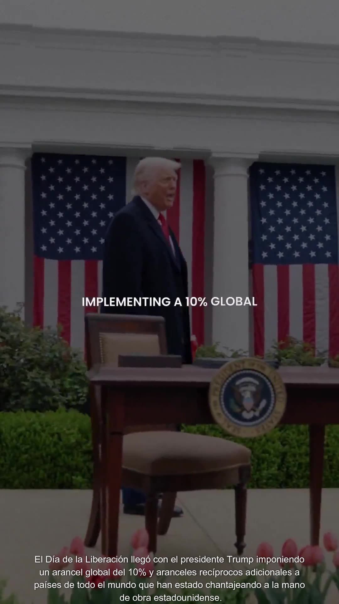 Semana de éxitos para Trump #casablanca #donaldtrump #trump