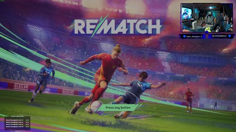 WE VIBING GETTING LITT/ CROSSED PLAYING/ TRYING OUT THE NEW REMATCH SOCCER GAME🎮😮‍💨😶‍🌫️
