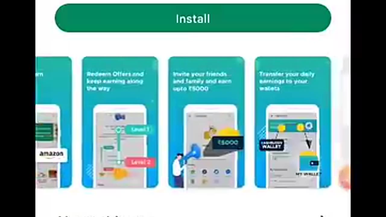 top 5 money Earning app 😱