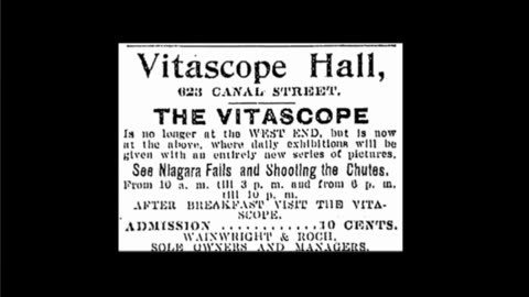 OLD World - VITASCOPE 1897 - TUC