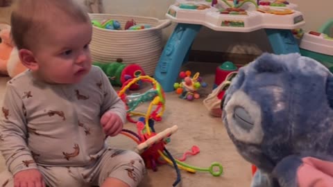 Baby Doesn't Like Stitch