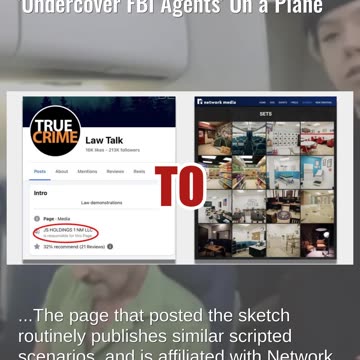 Fact Check: FAKE Video Shows Police Officer in Dispute With Four 'Undercover FBI Agents' On a Plane