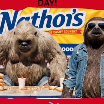 HOTDOG EATING CONTEST GETS REAL, DID JOEY CHESTNUT WIN?