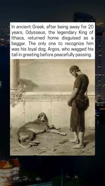 The Loyal Dog Who Recognized Odysseus