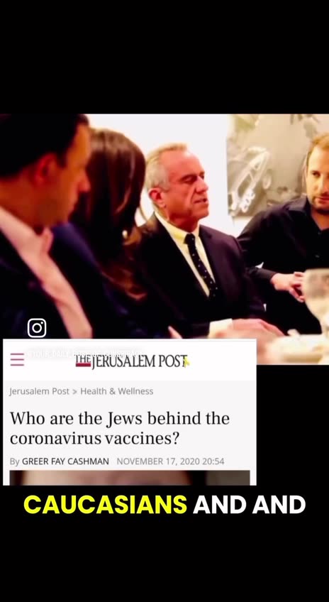 Who are the Jews behind the coronavirus?