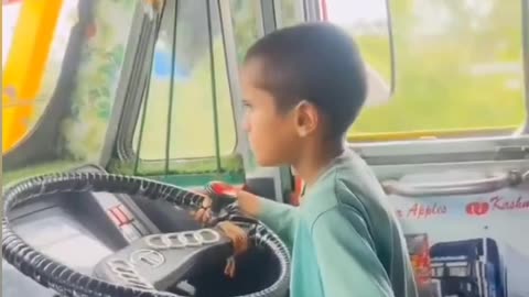 viral: father endangering son's life also the lives of many motorists