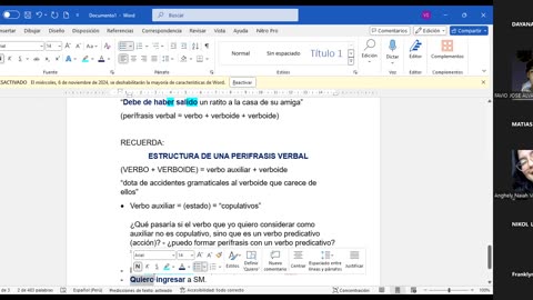 VONEX SEMIANUAL 2025 | Semana 10 | Lenguaje