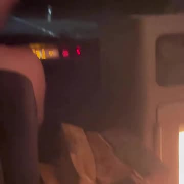 A bathmobile has been assembled in Germany: inside the car there is a full-fledged sauna