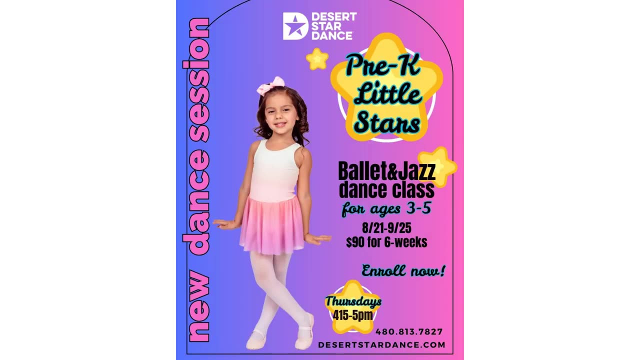 Desert Star Kids Dance Classes in Gilbert, AZ