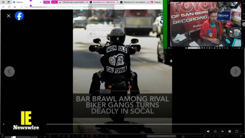 ARREST IN ONTARIO BIKER BRAWL CASE! Riverside fires City Atty! El Salvador helps Trump!