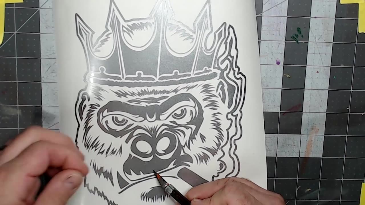 Gorilla Decal
