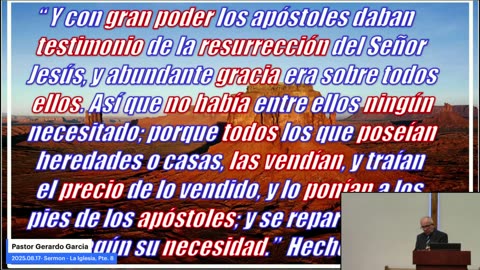 2025.08.17- Sermon - La Iglesia, Pte. 8
