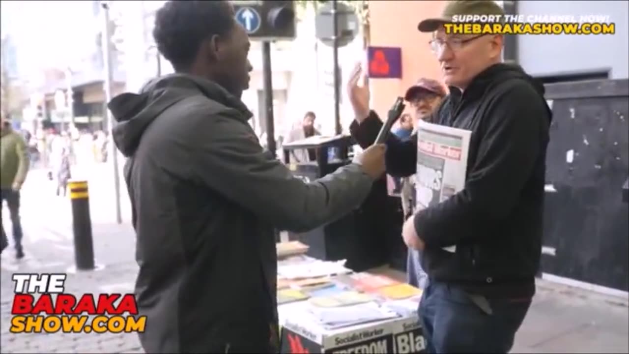 An SWP Clown on RICHARD BRANSON