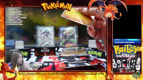 Dolly's Breaks Pokémon Scarlet & Violet Random Type Mixer Break #798 [July 19, 2025]