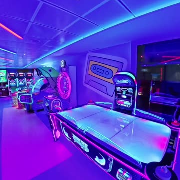 Arcade Games: Classic Fun for Everyone at Star of the Seas Deck 7!