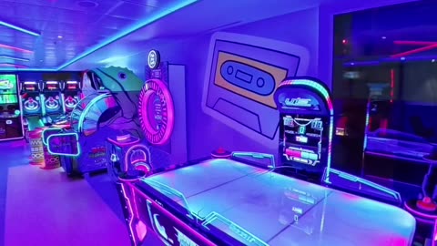 Arcade Games: Classic Fun for Everyone at Star of the Seas Deck 7!