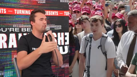 Smug College Student Gets Humbled by Charlie Kirk