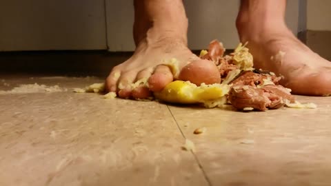Barefoot Potato Crush - Male Content