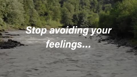 Stop Avoiding Your Feelings. Face Them. 🧠💔