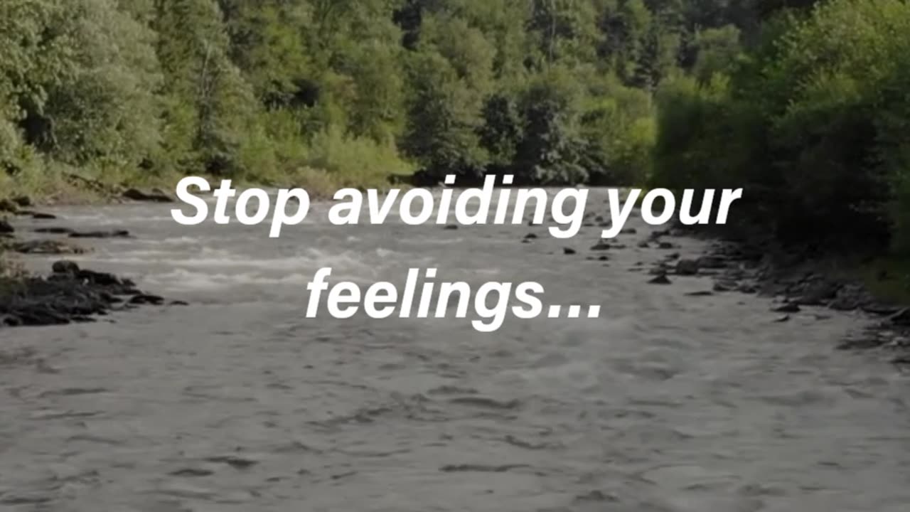 Stop Avoiding Your Feelings. Face Them. 🧠💔