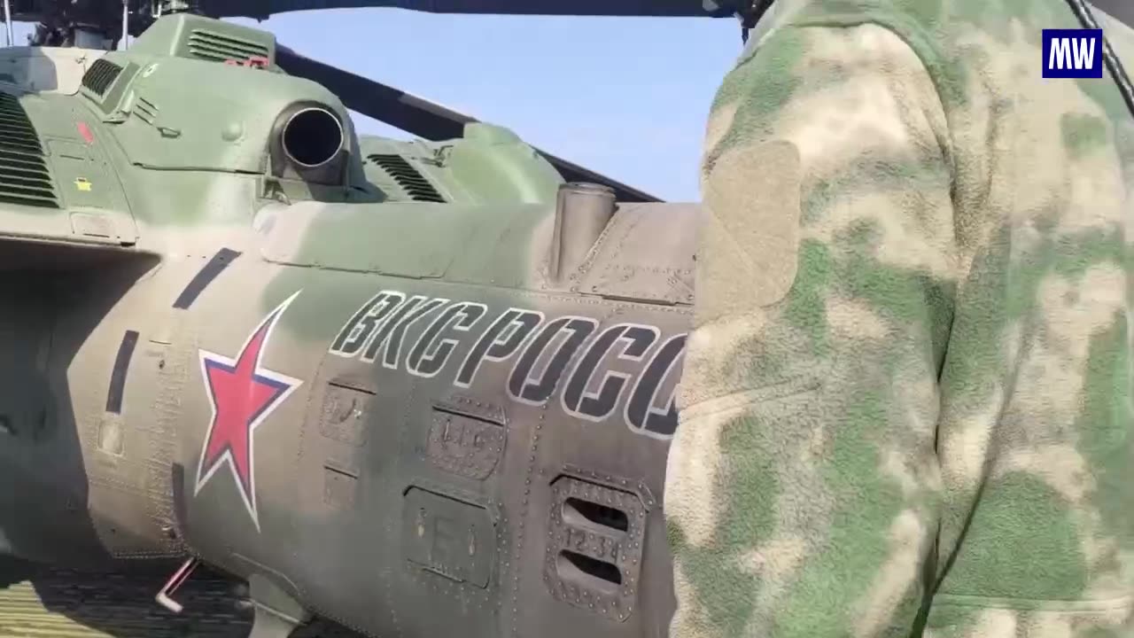Precision Strike by Mi-28NM Helicopter Crew