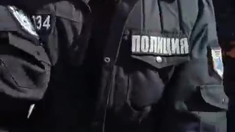 Преди протеста срещу корумпираната власт - МВР пази МВР (клип 1)