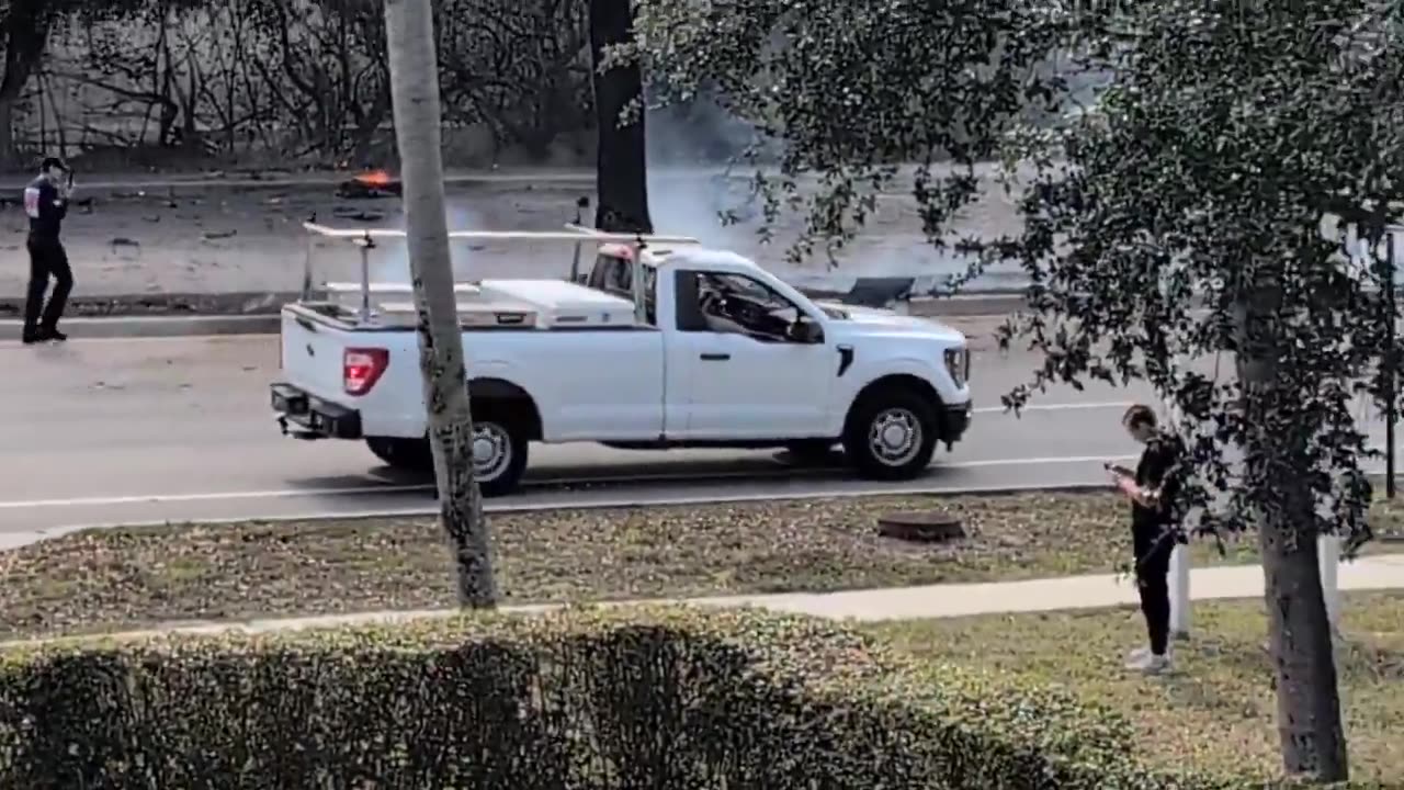 “ A small plane has crashed in the area of Military Trail and Glades Road in Boca Raton, Florida.”
