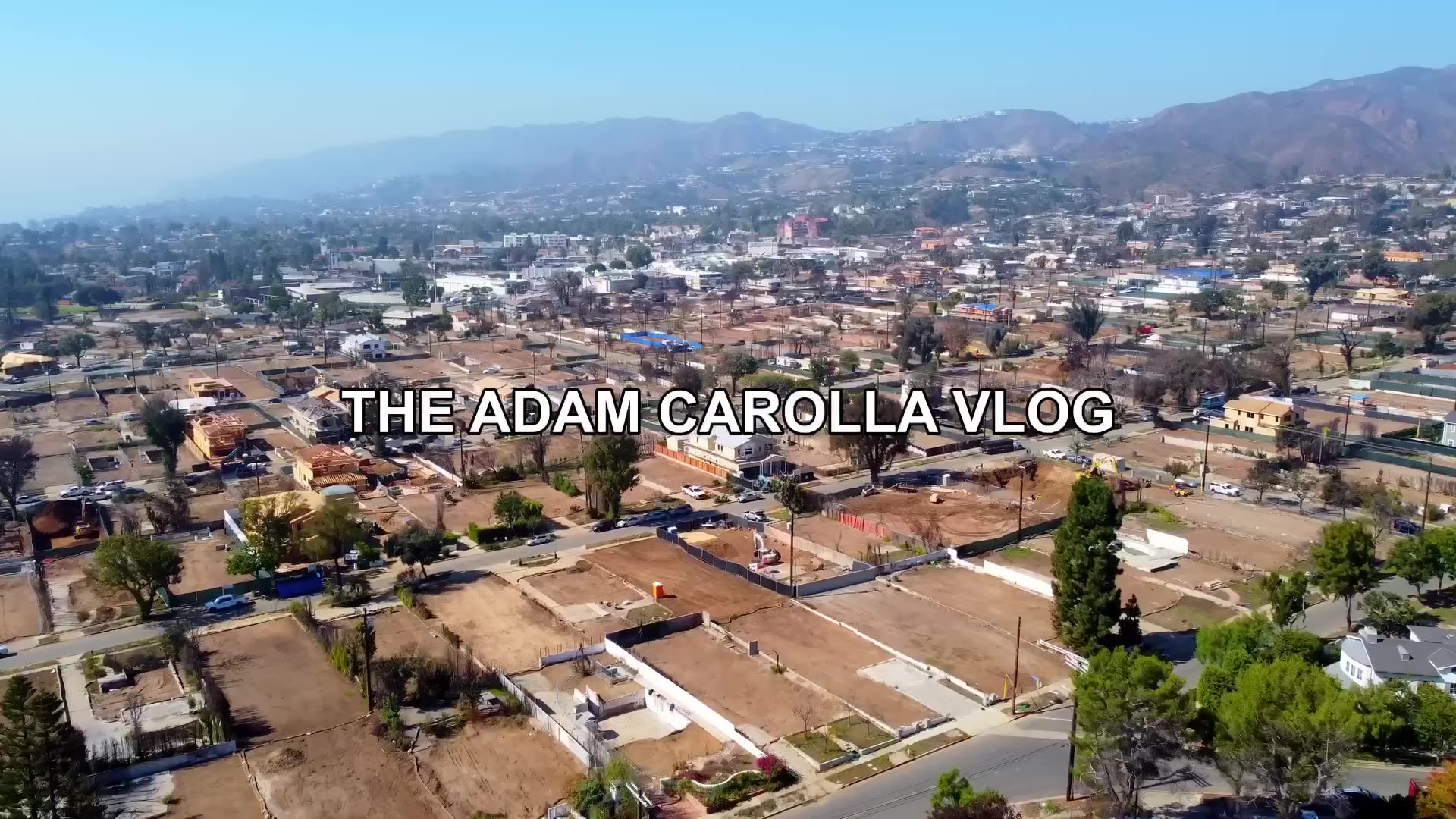 Adam Checks out an Active Build Site in Palisades 🔥 Adam Carolla Vlog