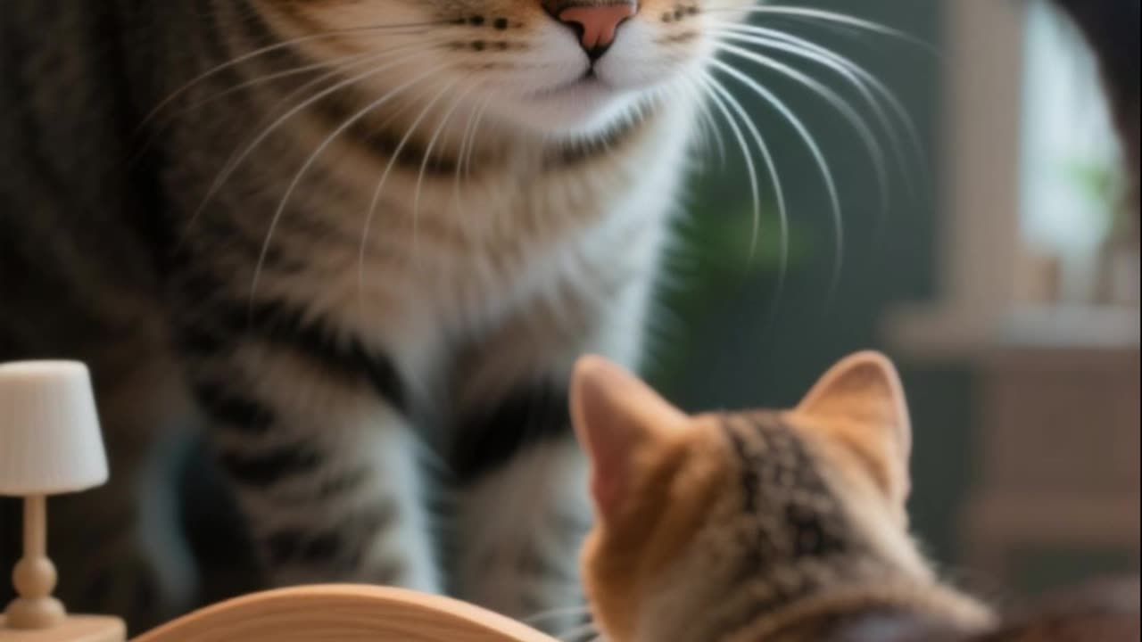 🤯🐾Cute Cat Story🐾😱 #cats #cat #ai #story #kitty #kitten #shorts